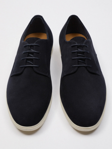 Chaussures en cuir casual - Bleu marine