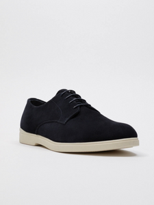 Chaussures en cuir casual - Bleu marine