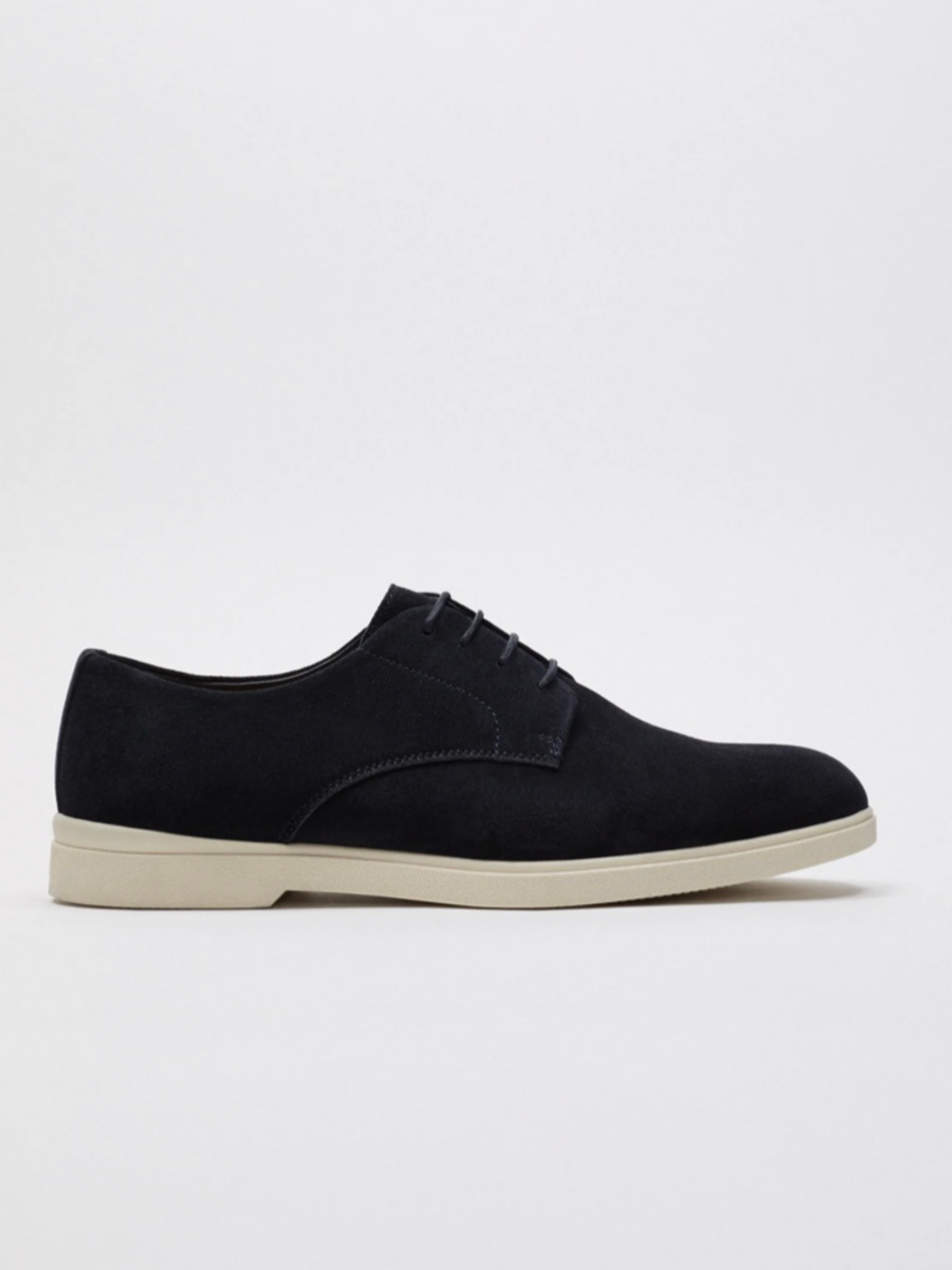 Chaussures en cuir casual - Bleu marine