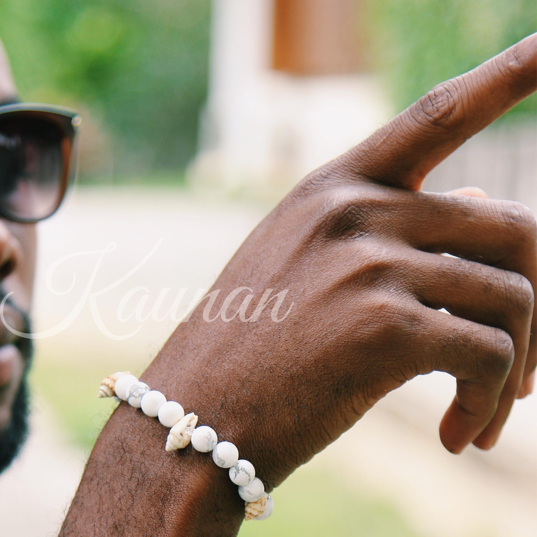 Bracelet en perles naturelles de jaspe