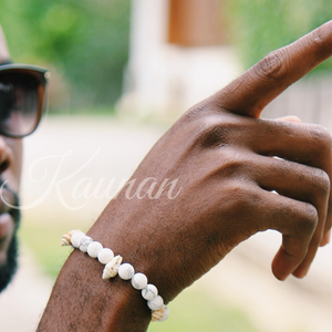 Bracelet en perles naturelles de jaspe