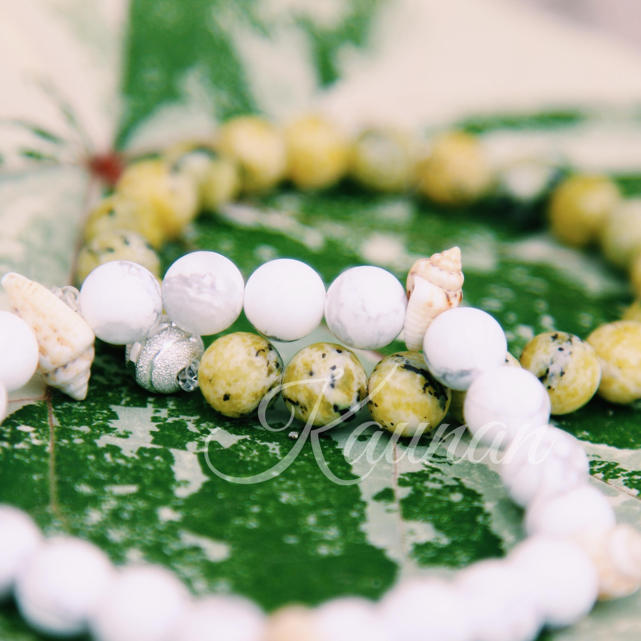 Bracelet en perles naturelles de jaspe