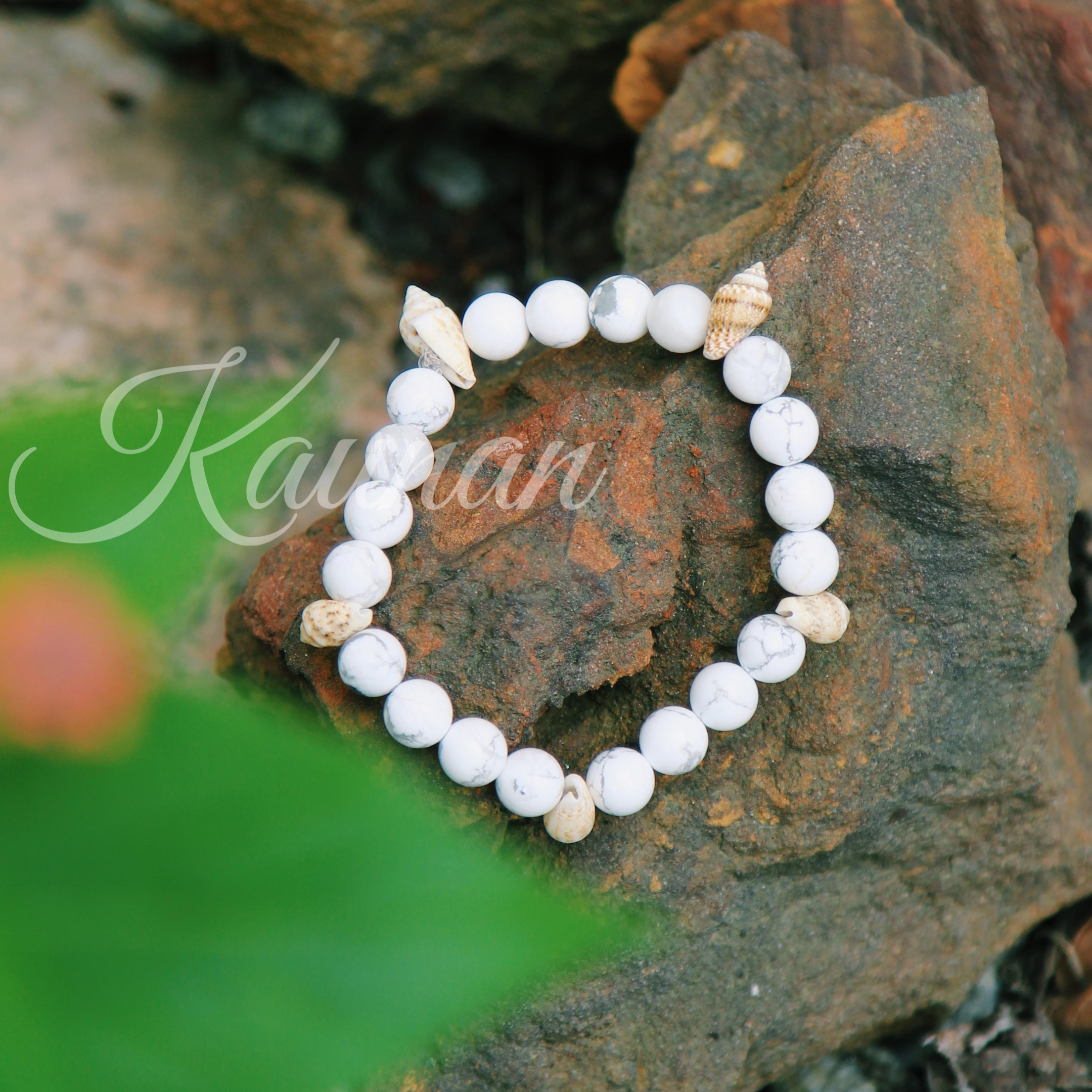 Bracelet en perles naturelles de jaspe